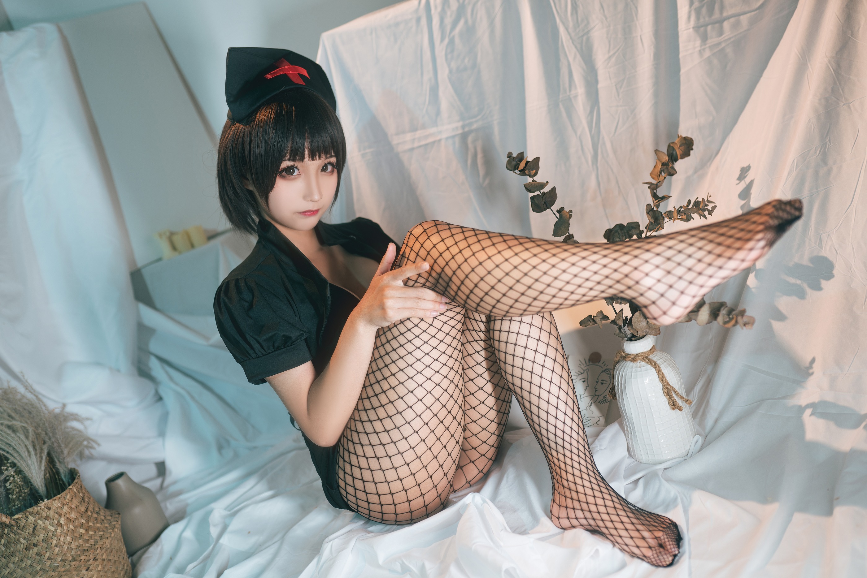 图片[1]-蠢沫沫 – NO.075 护士姐姐 [42P]-XikXak